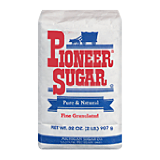 Pioneer Sugar Sugar Pure & Natural Fine Granulated 32oz
