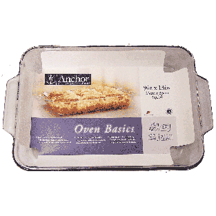 Anchor  9in x 13in glass baking dish  1ct
