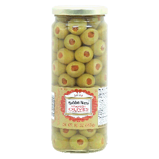 Haddon House  spanish olives stuffed with minced pimento 10oz