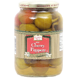 Haddon House  hot cherry peppers 32fl oz