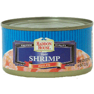 Haddon House  shrimp, tiny peeled 4oz