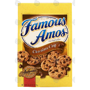 Famous Amos  bite size chocolate chip cookies 12.4oz