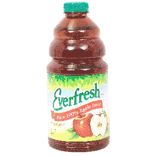 Everfresh  pure 100% apple juice 64fl oz