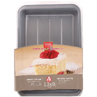 Good Cook Premium Bakeware covered cake pan with lid 13 x 9-inch, n1ct