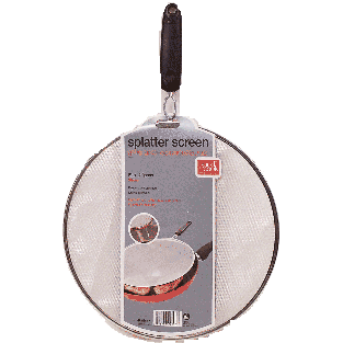 Good Cook  splatter screen with handle, fits 11 inch pans 1ct