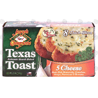Joseph Campione  5 cheese texas toast, made with mozzarella, prov13-oz