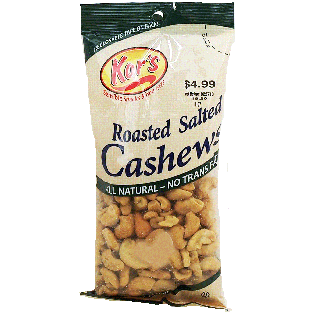 Kar's  roasted salted cashew 6oz