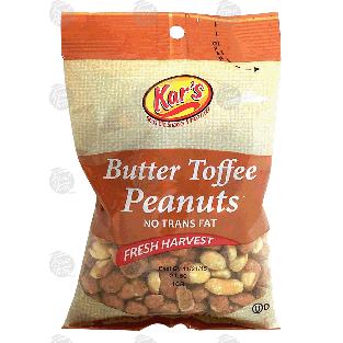 Kar's Fresh Harvest butter toffee peanuts 6.5oz