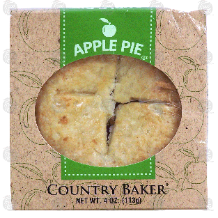 Specialty Bakers Country Baker apple pie, single serve 4-oz