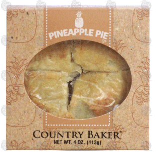 Specialty Bakers  pineapple pie, single serve 4-oz