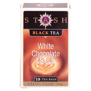 Stash  white chocolate mocha black tea, 18-bags 1.2oz