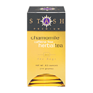 Stash Tea Bags Premium Chamomile Herbal Tea Caffeine Free 20ct