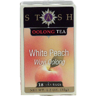 Stash  white peach wuyi oolong, 18-tea bags 1.2oz