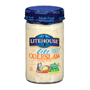Litehouse  lite coleslaw dressing & dip 13fl oz