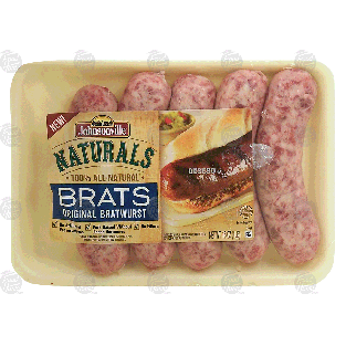 Johnsonville Naturals original bratwurst, 5-count 16oz