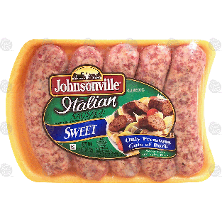 Johnsonville  sweet italian sausage, 5-count 19oz