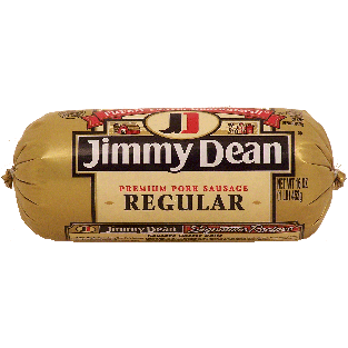 Jimmy Dean  regular premium pork sausage 16oz