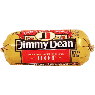 Jimmy Dean  hot premium pork sausage 16oz