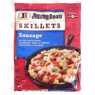 Jimmy Dean Skillets sausage, diced potatoes, sausage, red & green18-oz