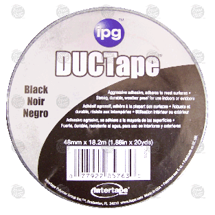 Intertape  ductape, 1.88in x 20yds  1ct