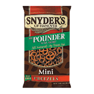 Snyder's Of Hanover The Pounder mini pretzels 16oz