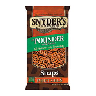 Snyder's Of Hanover The Pounder pretzel snaps 16oz