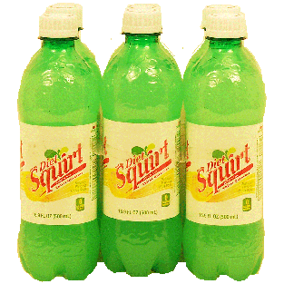 Squirt  diet citrus soda, caffeine free, 16.9-fl. oz. 6pk