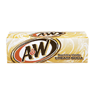 A & W Cream Soda 12 Oz Cool Pack 12pk