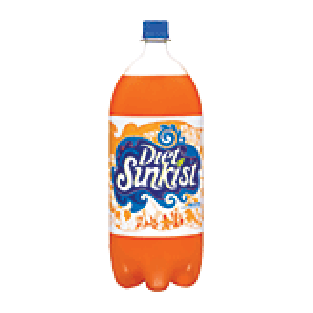 Sunkist  diet orange soda 2L