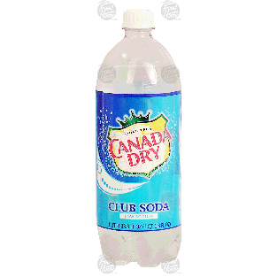 Canada Dry  club soda, low sodium 1-L