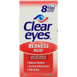Clear Eyes Redness Relief lubricant / redness reliever eye dro 0.5fl oz
