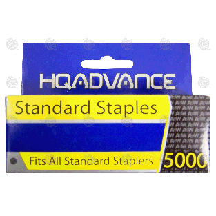 HQ Advance  standard staples  5000ct