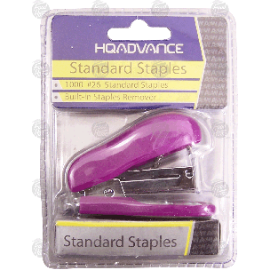HQ Advance  mini stapler with 1000 standard staples  1pk