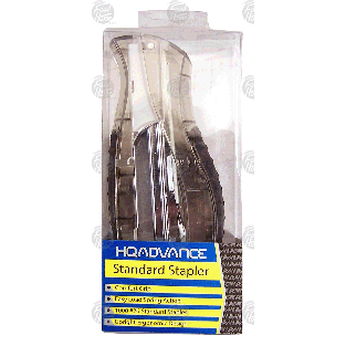 HQ Advance  standard stapler, 100 standard staples  1ct