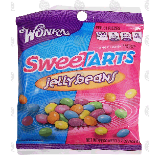 Wonka SweeTarts jelly beans, tangy candy  3.7oz