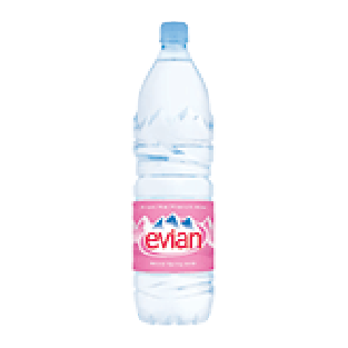 Evian  natural spring water 1.5-L