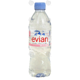 Evian  natural spring water 500-ml