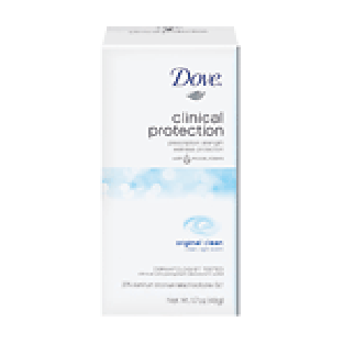 Dove clinical protection original clean anti-perspirant/deodorant1.7oz