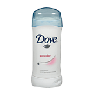 Dove Anti-Perspirant/Deodorant Powder Invisible Solid 2.6oz