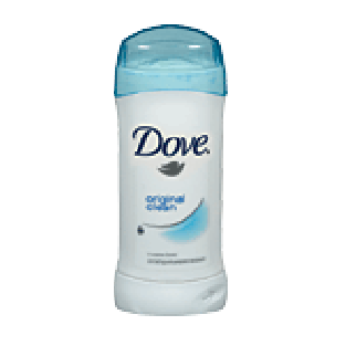 Dove Anti-Perspirant/Deodorant Original Clean Invisible Solid 2.6oz