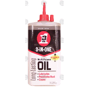 3 In 1 Oil  multi-purpose household oil  3fl oz
