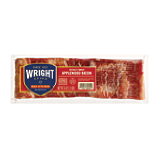 Wright  naturally smoked applewood bacon 24oz