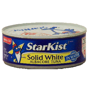 Starkist  solid white albacore tuna in water  5oz