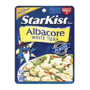 Starkist  albacore white tuna in water  2.6oz