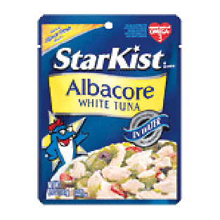 Starkist  albacore white tuna in water  6.4oz