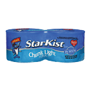 Starkist  chunk light tuna in water  4pk