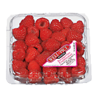 Well Pict  raspberries framboises 6-oz