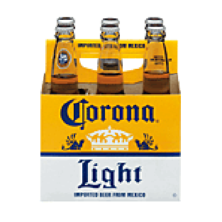 Corona Light Beer 12 Oz  6pk