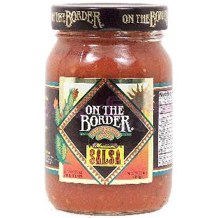 On The Border  salsa medium, mexican grill 16oz