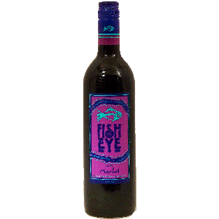 Fish Eye  merlot wine of south eastern australia, 13.5% alc. by v750ml